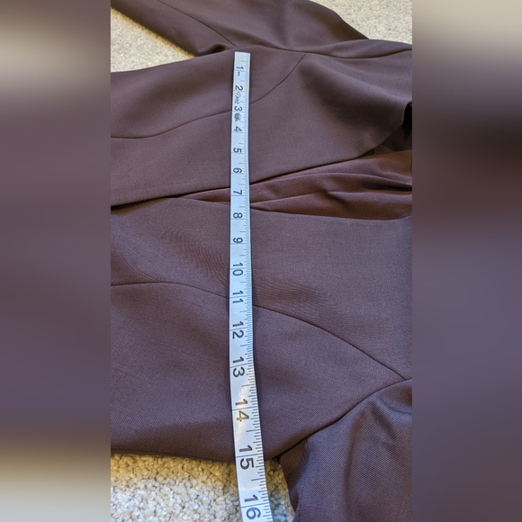 EUC Supertrash Jill Dark Mauve Blazer with back detail - Picture 8 of 9